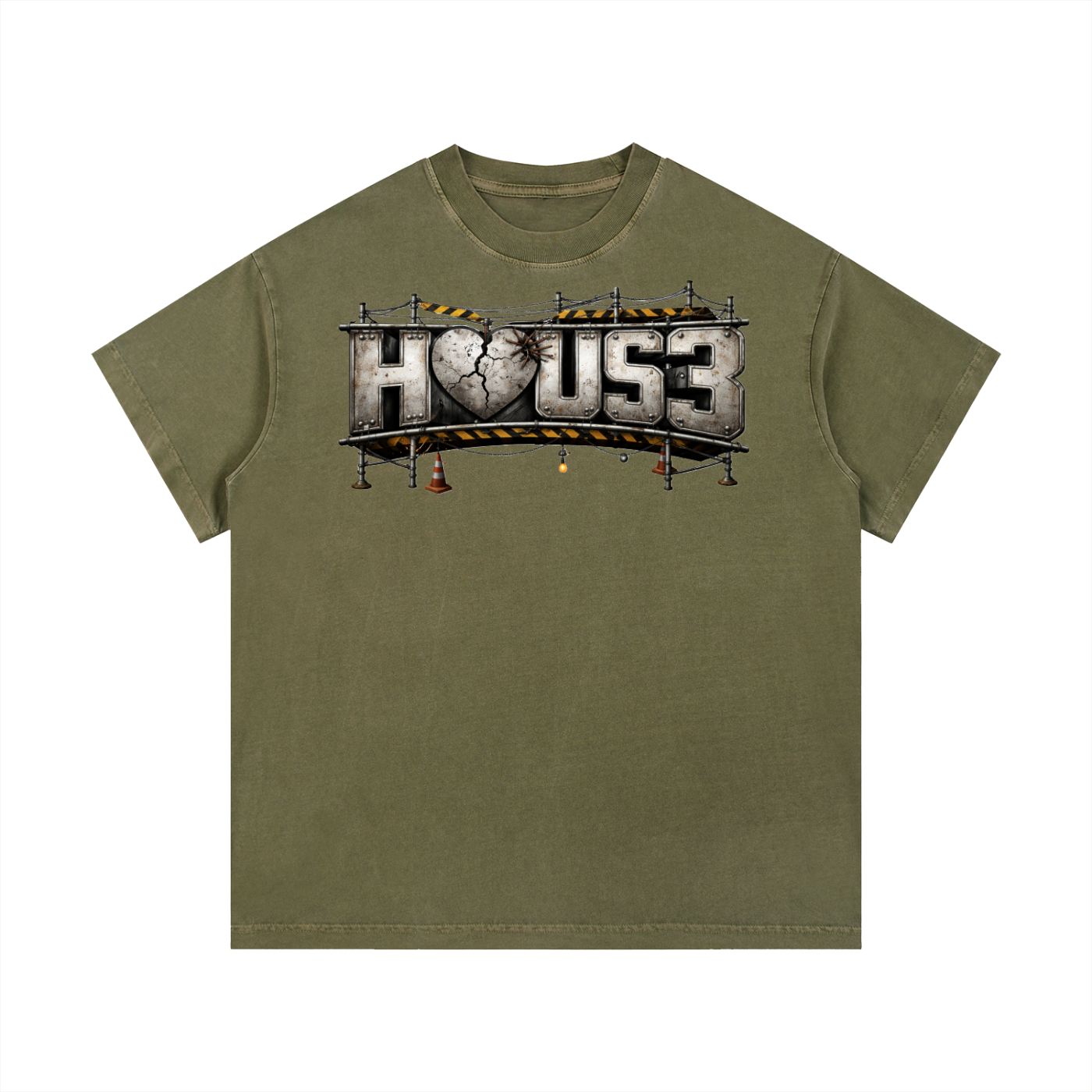 Vintage Wash Cotton T-Shirt